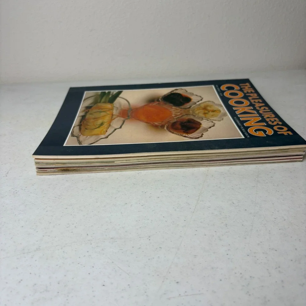9 Vintage The Pleasures of Cooking Magazines Cuisinart 1980-1982 James Beard Lot